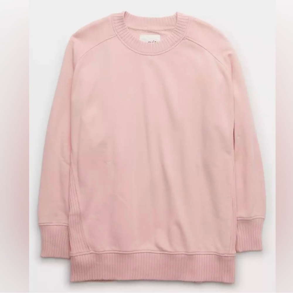 Aerie Down To Earth Crewneck - Slumber Party
